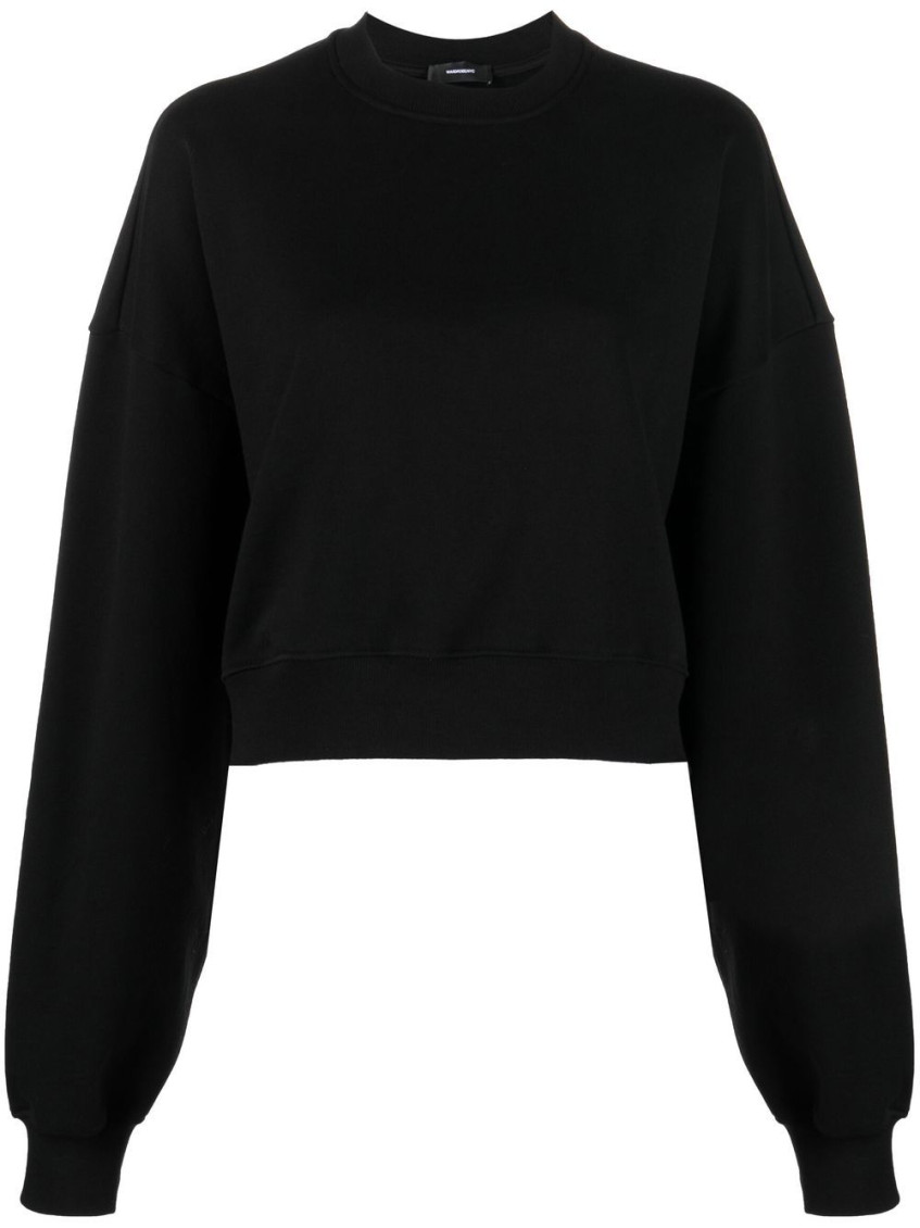 Shop Wardrobe.nyc Black Oversized Cotton Sweatshirt