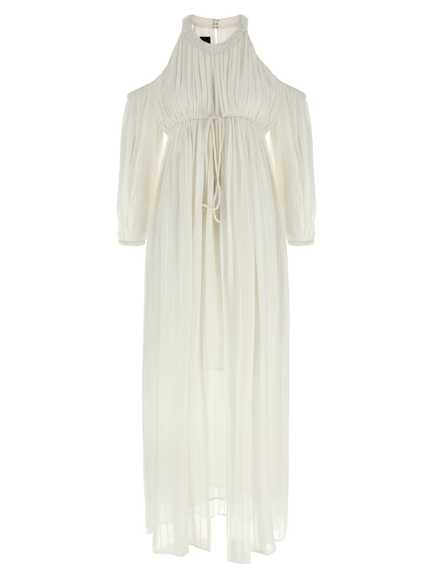 Shop Pinko White Allenatore Dress