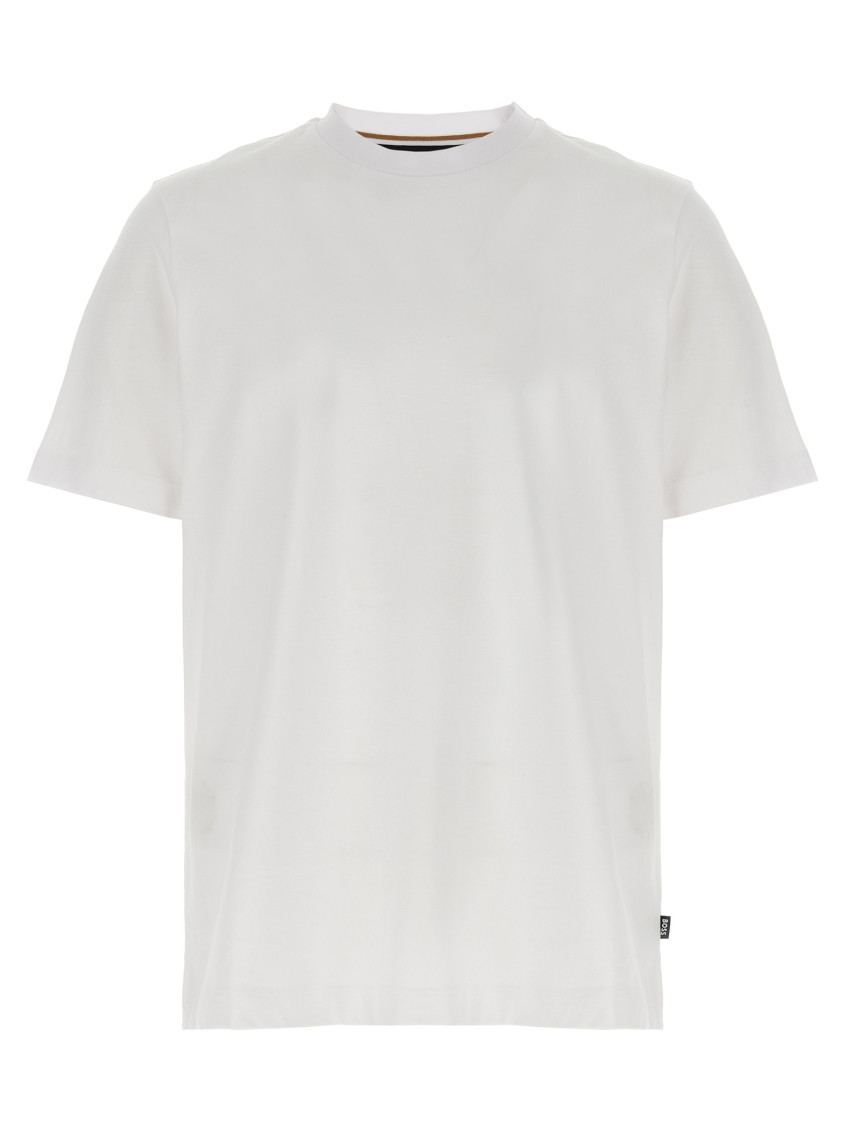Hugo Boss Boss Teebo Cotton T-shirt In White