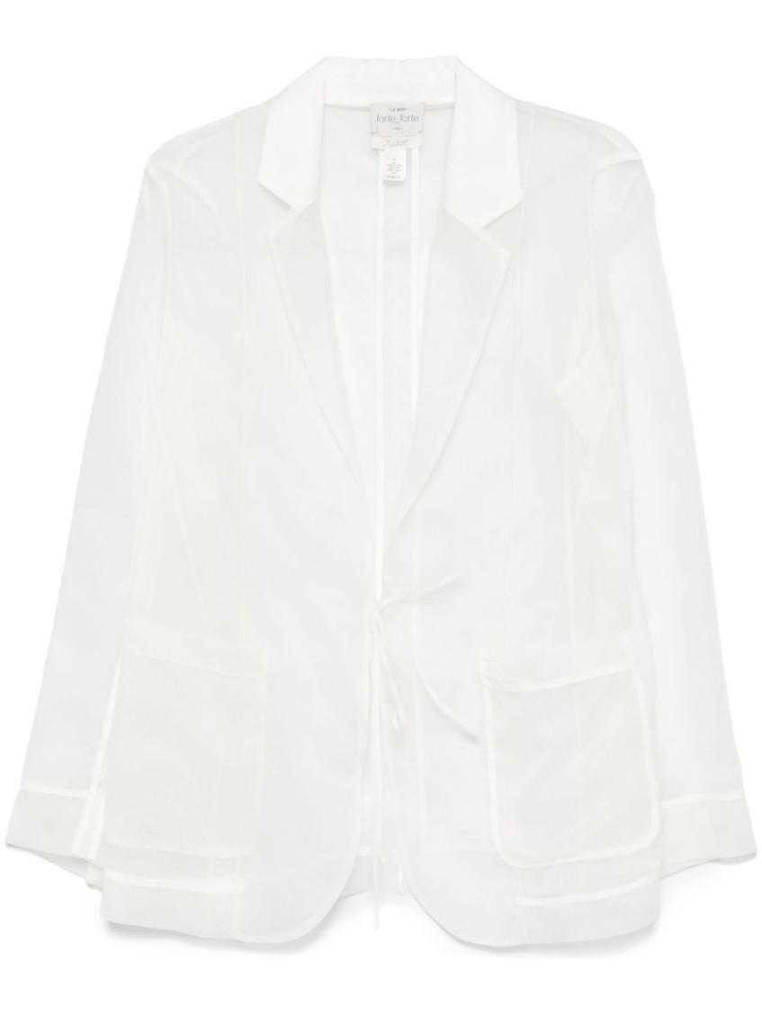 Forte Forte Women Silk Organza Jacket
