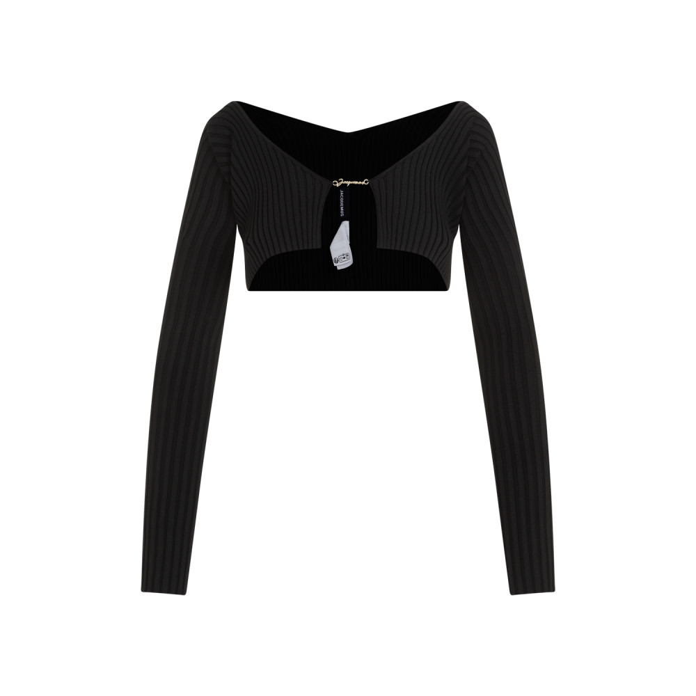 Jacquemus Tops Black In Black