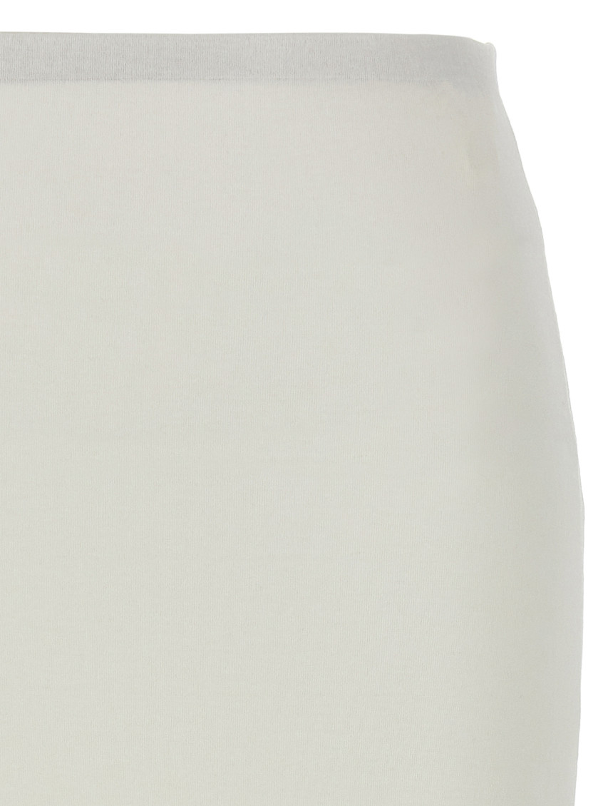 スカート JIL SANDER 'Twisted' midi skirt White J02MA0274J20249 Jil Sander White Twisted midi skirt for Women Online USA at