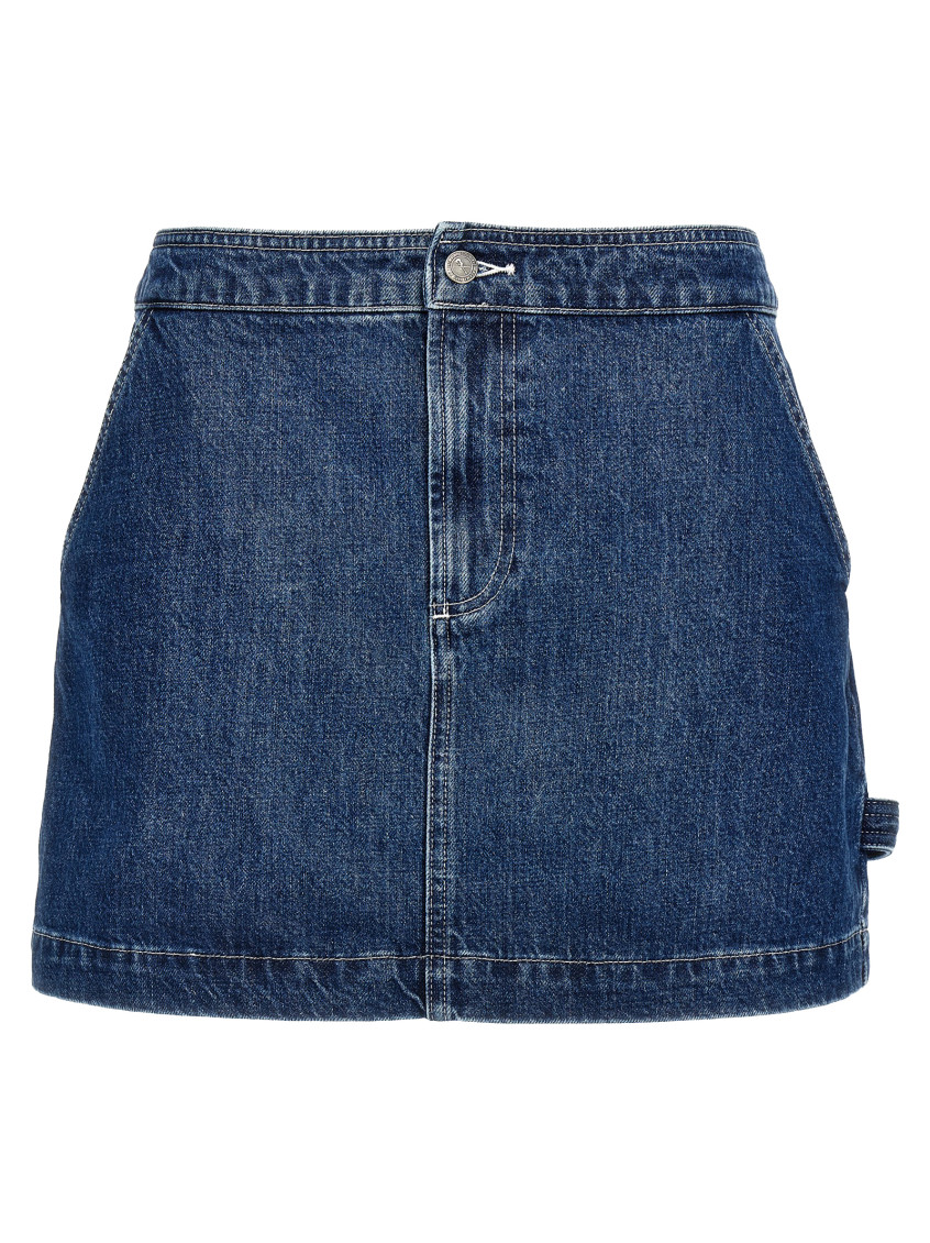 Apc A.p.c. Skirts In Blue