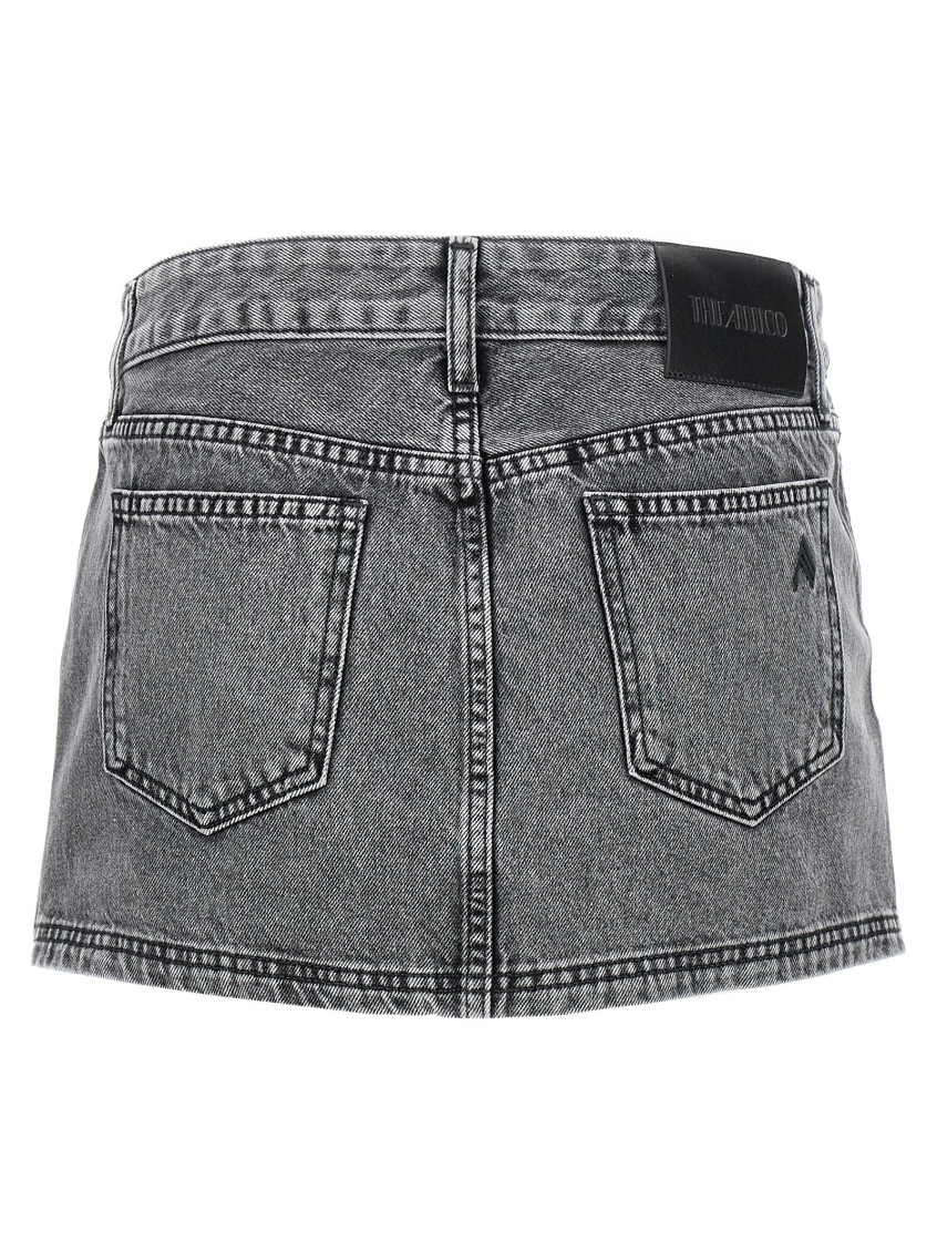 The Attico Grey Multipocket mini skirt for Women Online USA