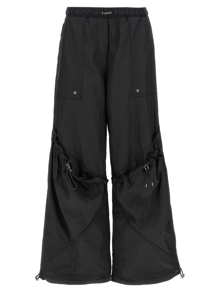 Attico Elegant Long Pants For Women In Black