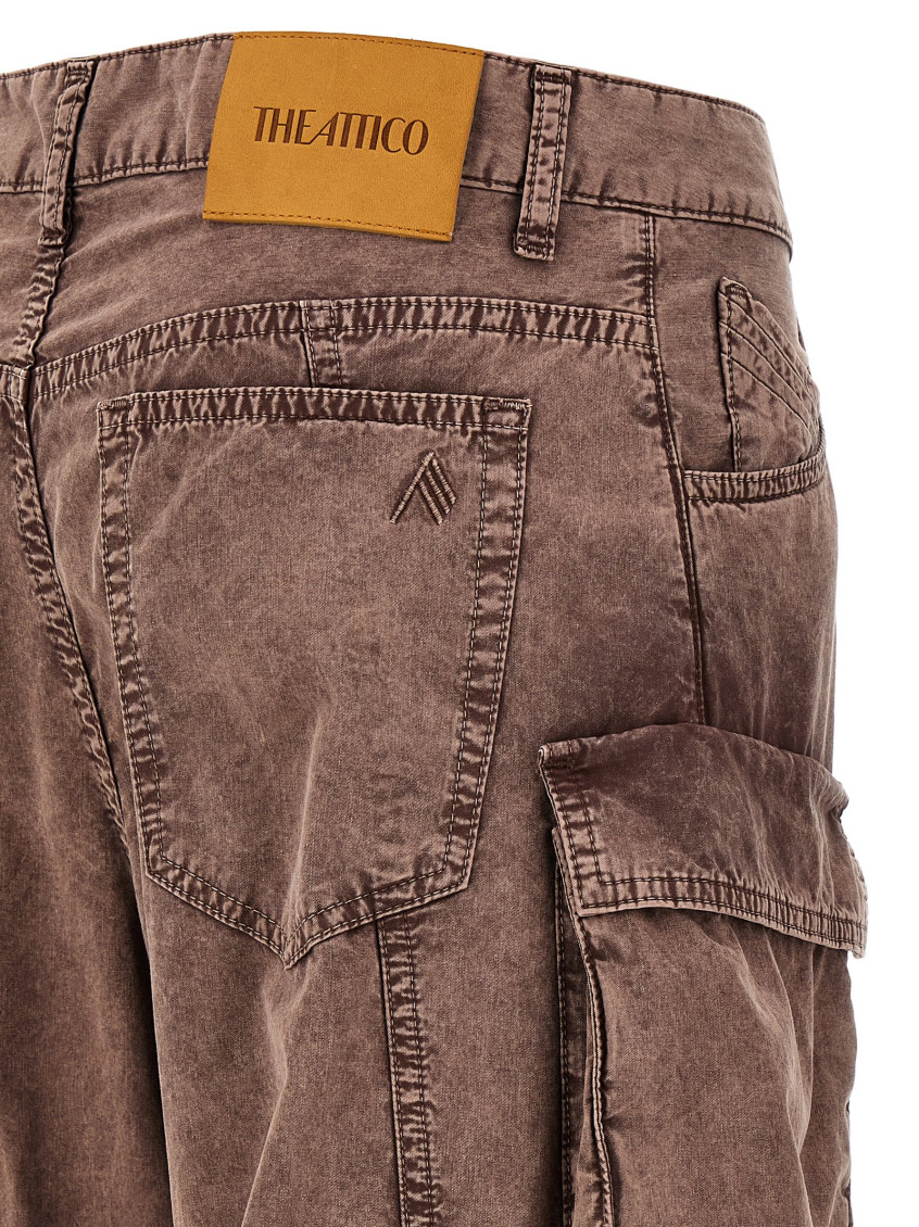 パンツ THE ATTICO 'Fern' pants Purple 250WCP00084 THE ATTICO Fern Long Pant in Purple | FWRD