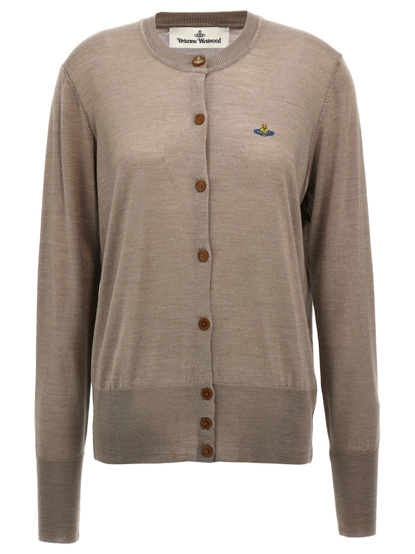 Vivienne Westwood Bea Sweaters And Cardigans Beige In Beige