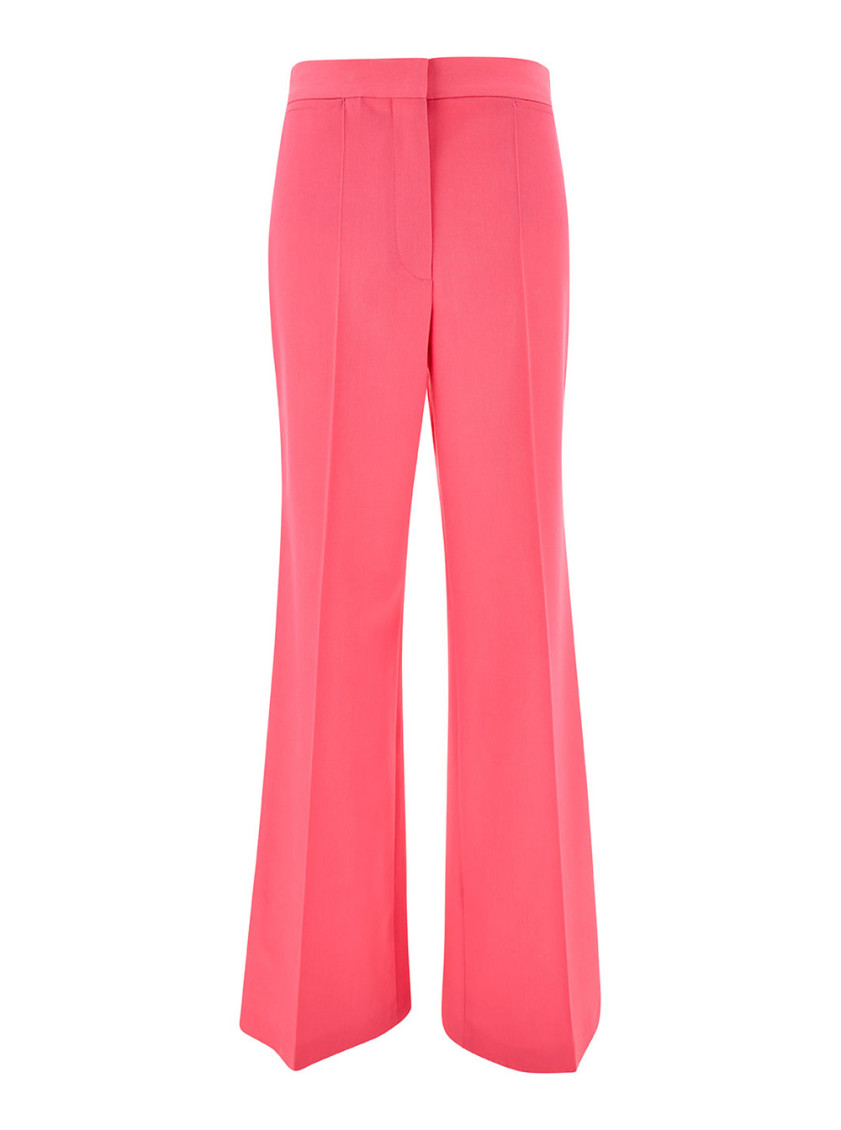 Shop Stella Mccartney Pink Iconic Flared Pants
