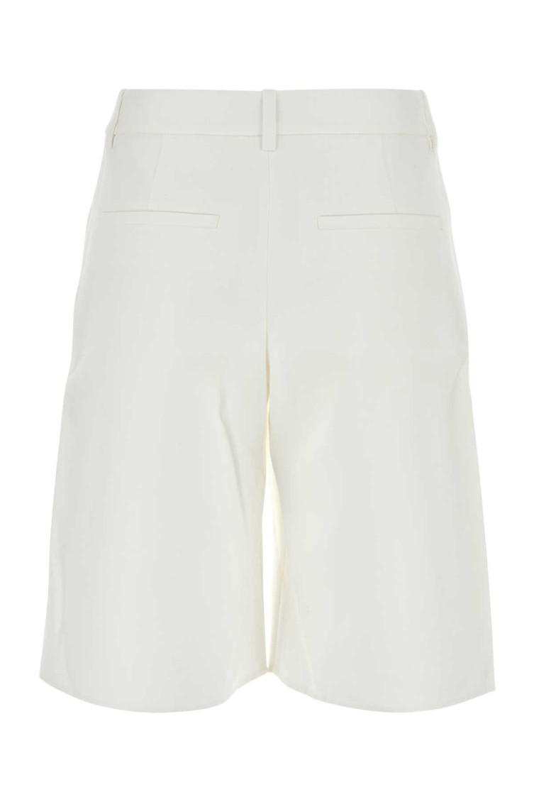 ショートパンツ Valentino Garavani White Cotton Blend Shorts Valentino Garavani White cotton blend shorts for Women