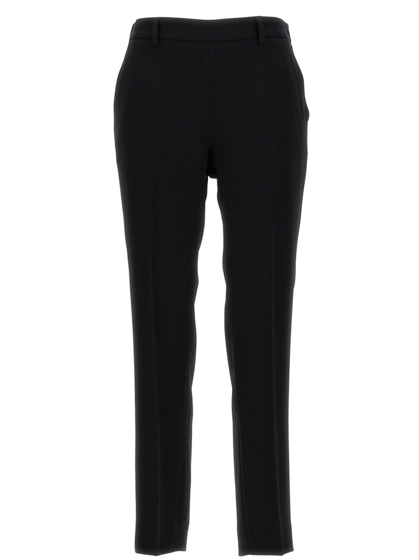 Alberto Biani Black Pantalone Cady In Black