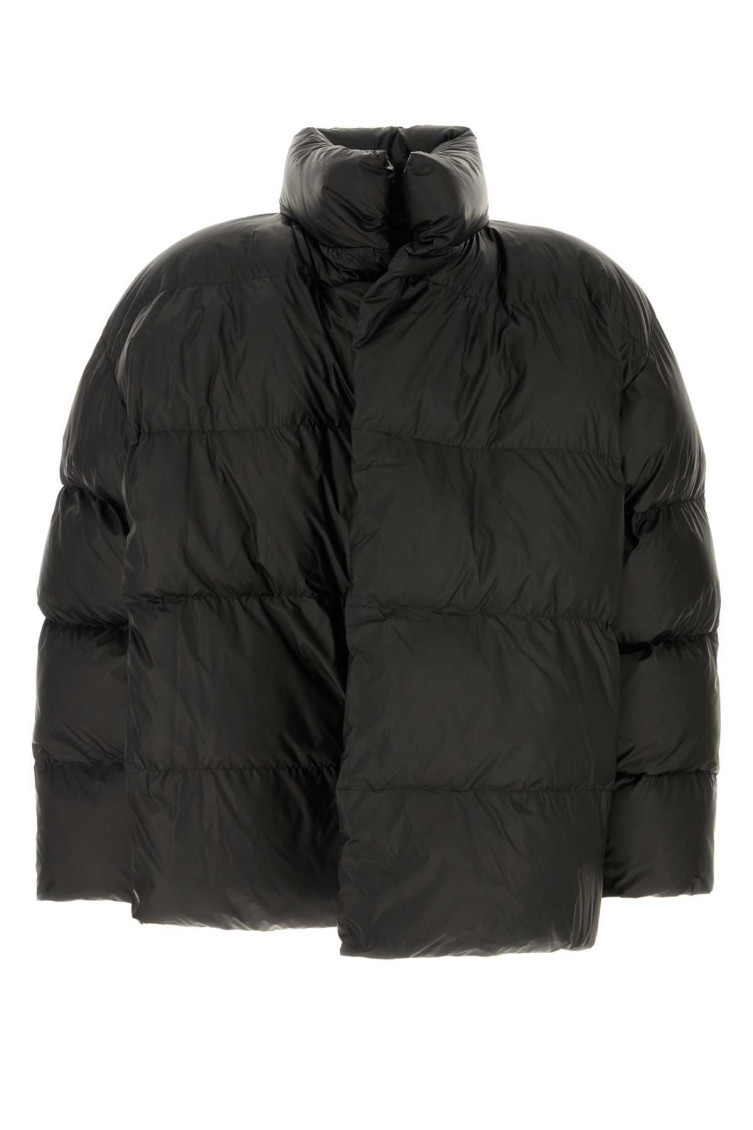 ジャケット BALENCIAGA Black Polyester Padded Jacket Balenciaga Black C Shape Puffer Zip Up Jacket size 44 | eBay