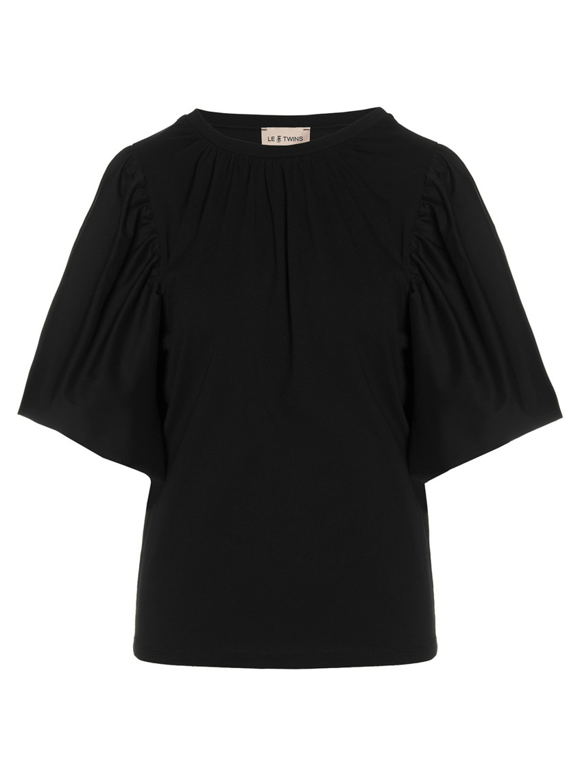 Le Twins Puffed-shoulder T-shirt