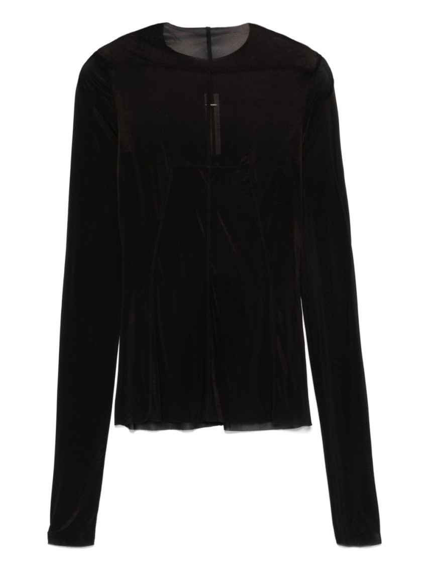 Rick Owens Women Lido T-shirt In Black