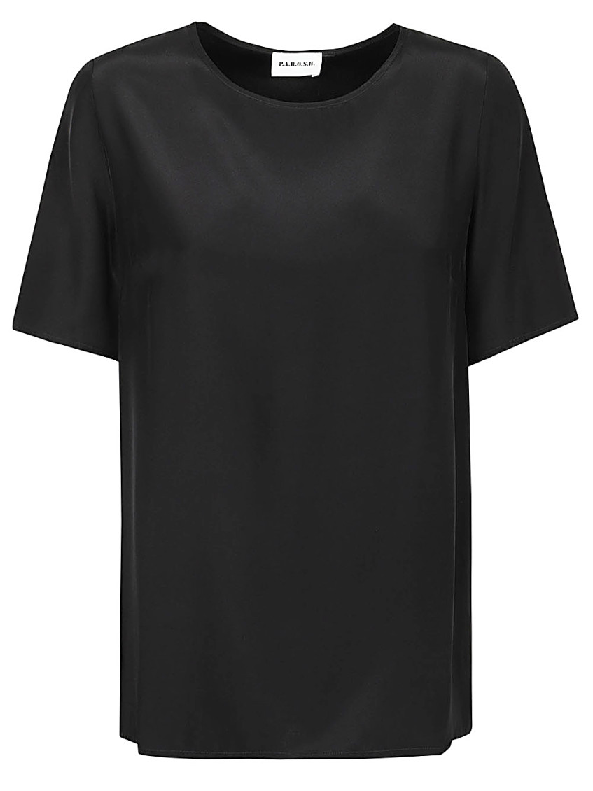 P.a.r.o.s.h . Silk Blouse In Black