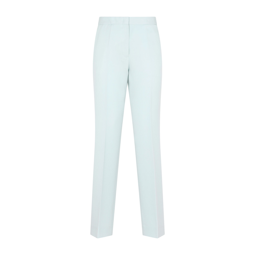 Jil Sander Tailored Wool Pants In Light Blue