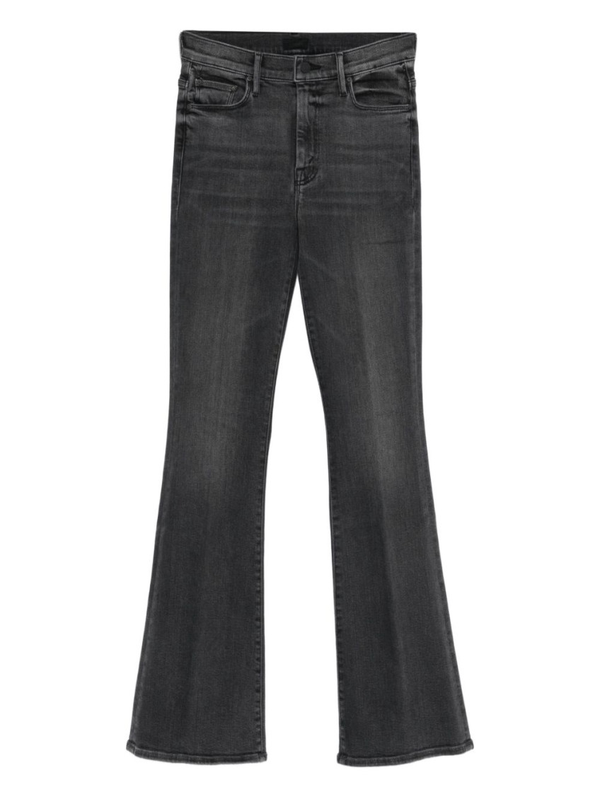 Mother The Weekender Denim Jeans In Gray