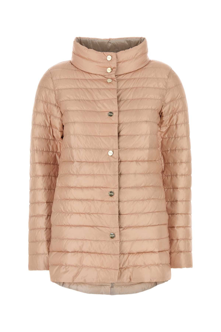 Herno Ultralight Reversible Down Puffer Jacket In Pink