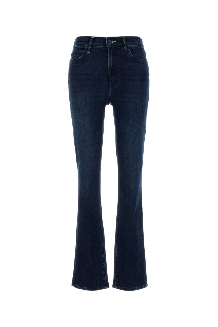 Mother The Rascal Skimp Jeans In Blue