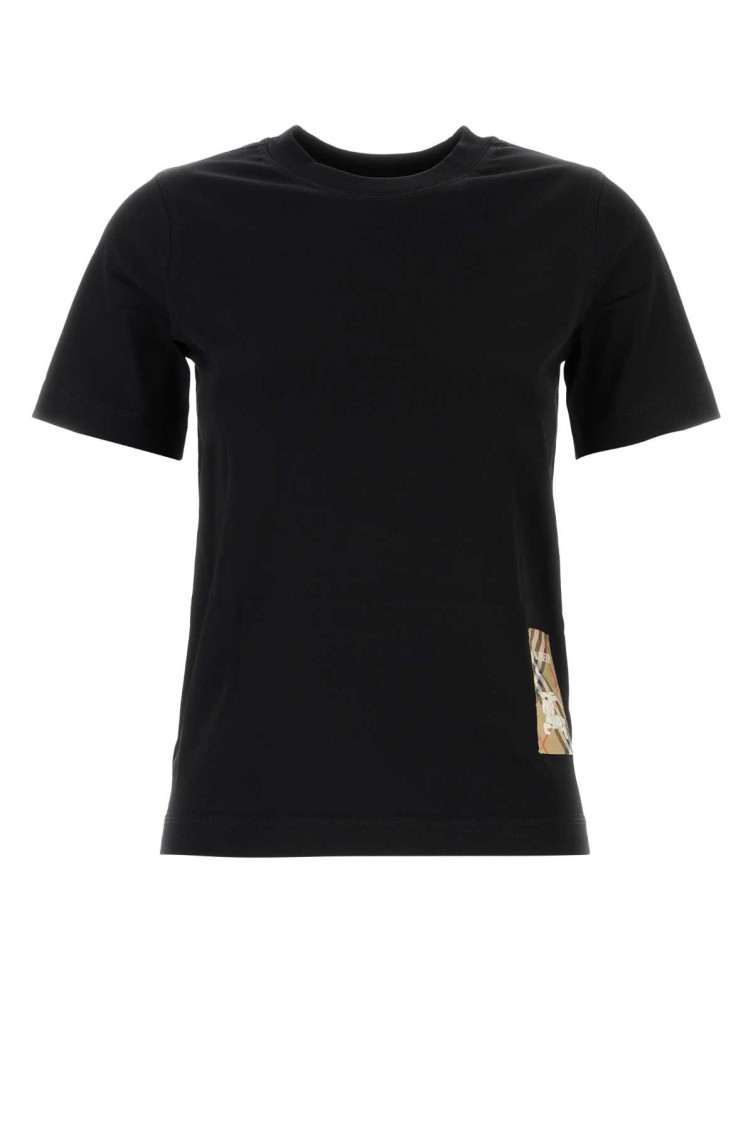 Burberry T-shirt In Black