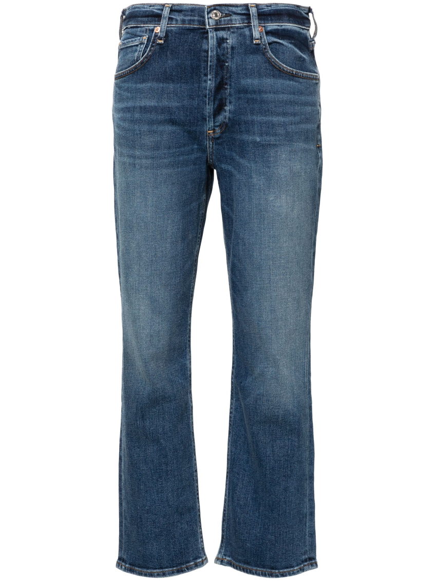 Citizen Of Humanity Jolene High-rise Slim-cut Jeans In Blue