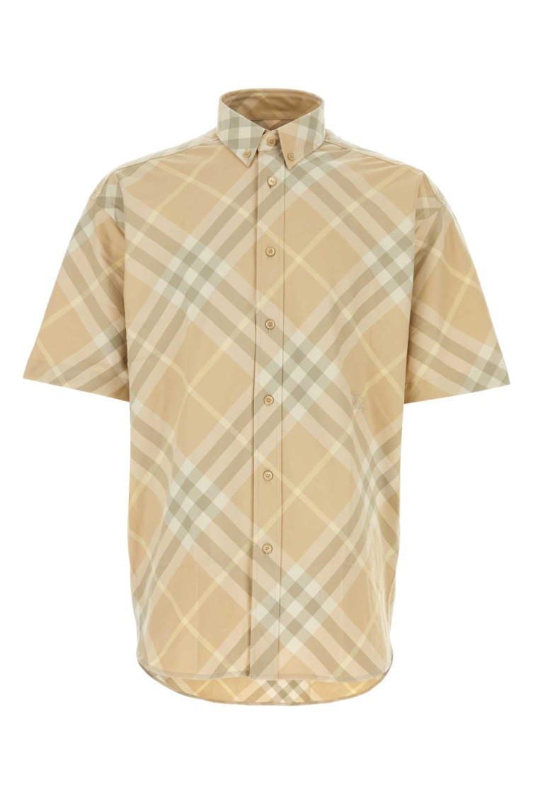 Burberry Shirts In Beige