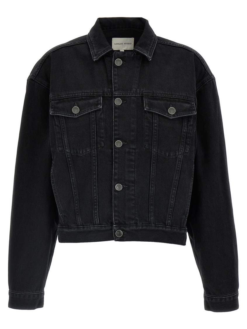 Shop Loulou Studio Black Dave Jacket