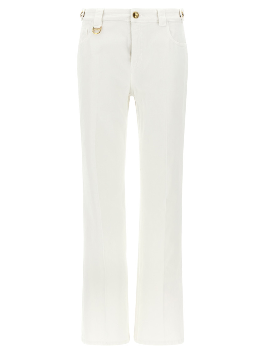 Shop Chloé White Straight Pants