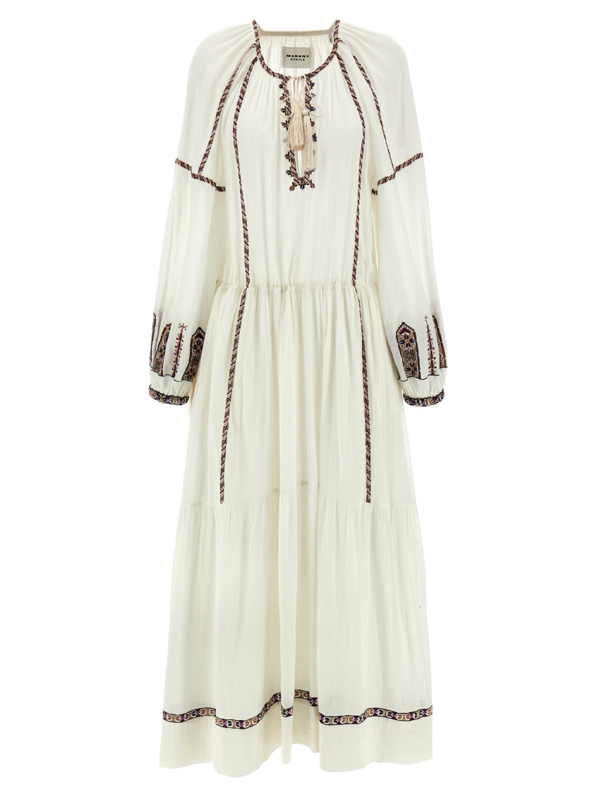 Isabel Marant Étoile Maxirock Florenza Aus Baumwolle In White