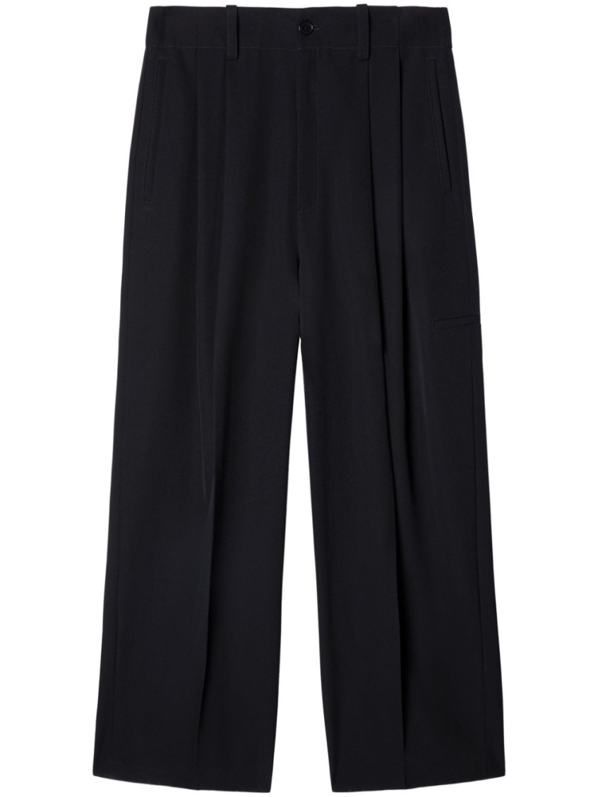 Off-white Ow Darted Tailored Trousers In Black