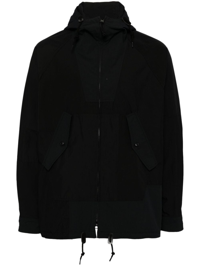 Comme Des Garçons Hooded Jacket In Black