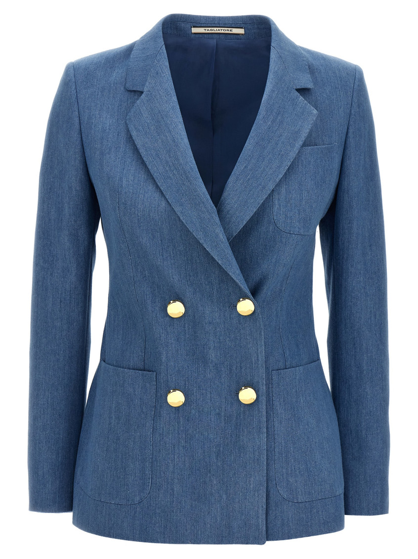 Tagliatore Nayade Blazer In Blue