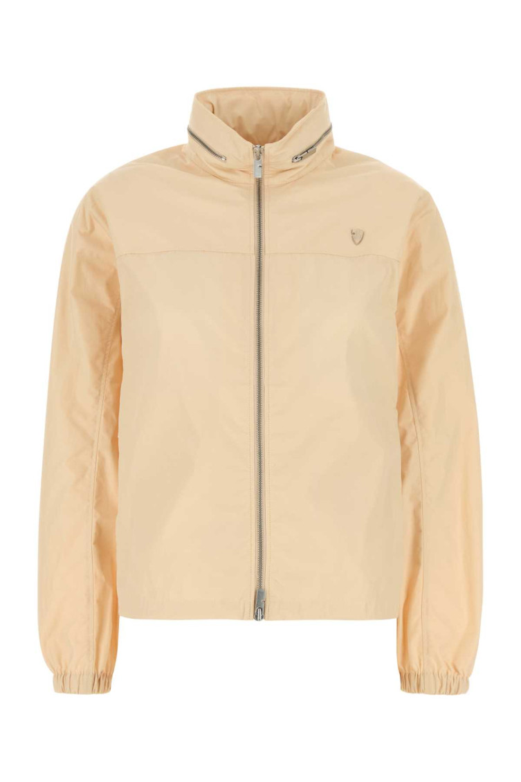 Burberry Skin Pink Nylon Blend Windbreaker In Peach