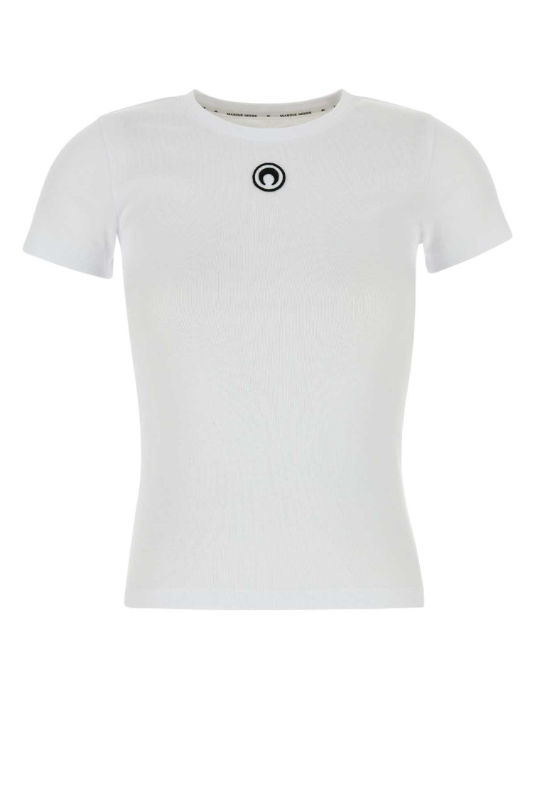 Marine Serre Topwear In White