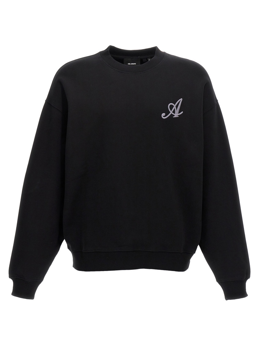 Axel Arigato Rook Embroidered Sweatshirt In Black