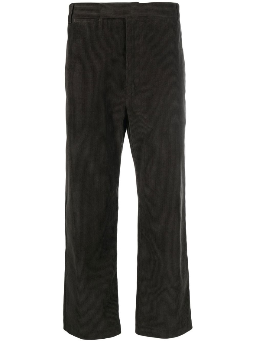 Thom Browne Brown Wide Leg Pant In Brown