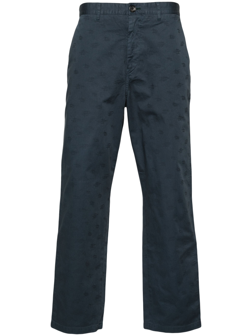 PAUL SMITH DARK BLUE STRAIGHT TROUSERS