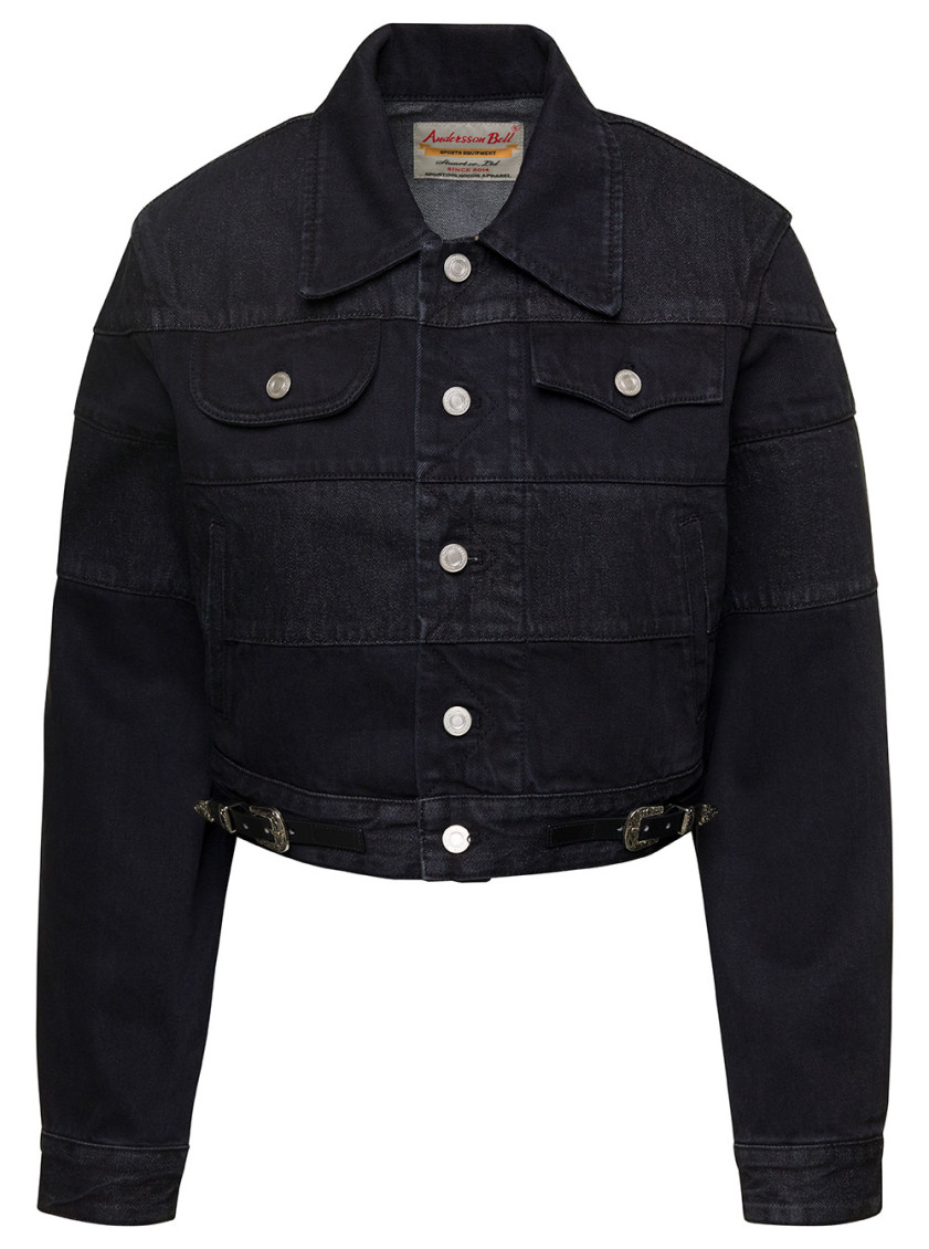 Shop Andersson Bell Dark Blue Regular Fit Jacket
