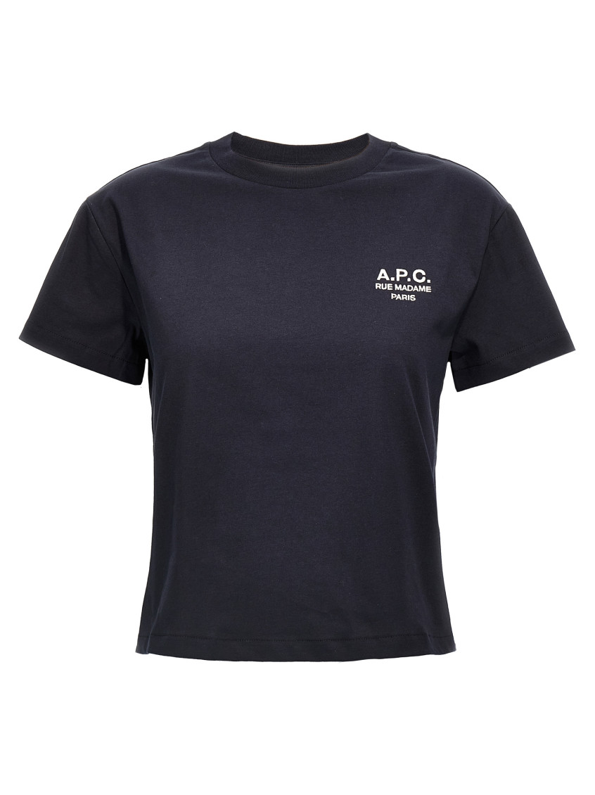 Apc A.p.c. T-shirts And Polos In Navy Blue