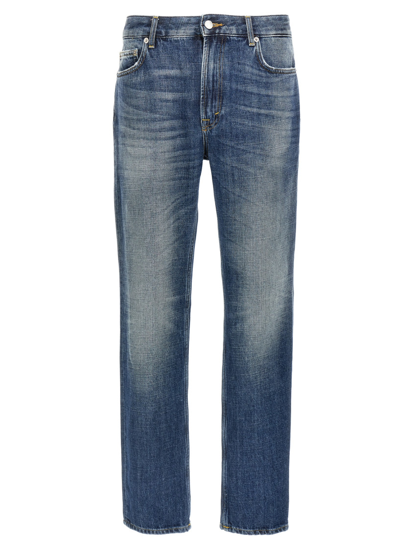 Department Five Department 5 Man Jeans Blue Size 34 Cotton, Elastane In Blue