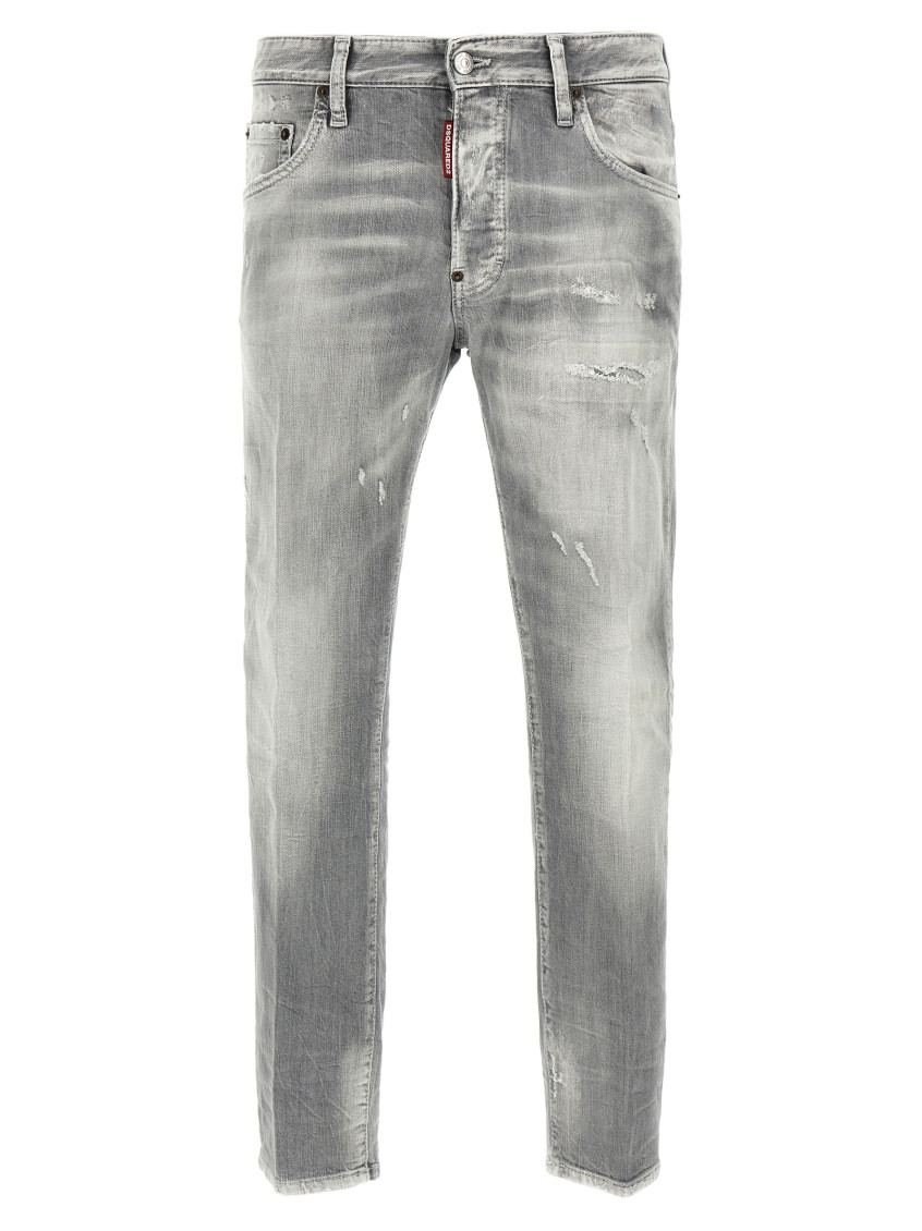 Dsquared2 Grey Skater Jean In Grey