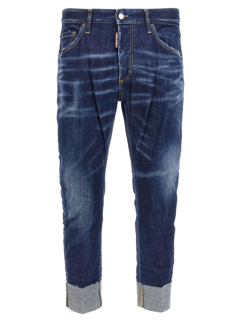 Dsquared2 Vaqueros Rectos - Azul In Blue
