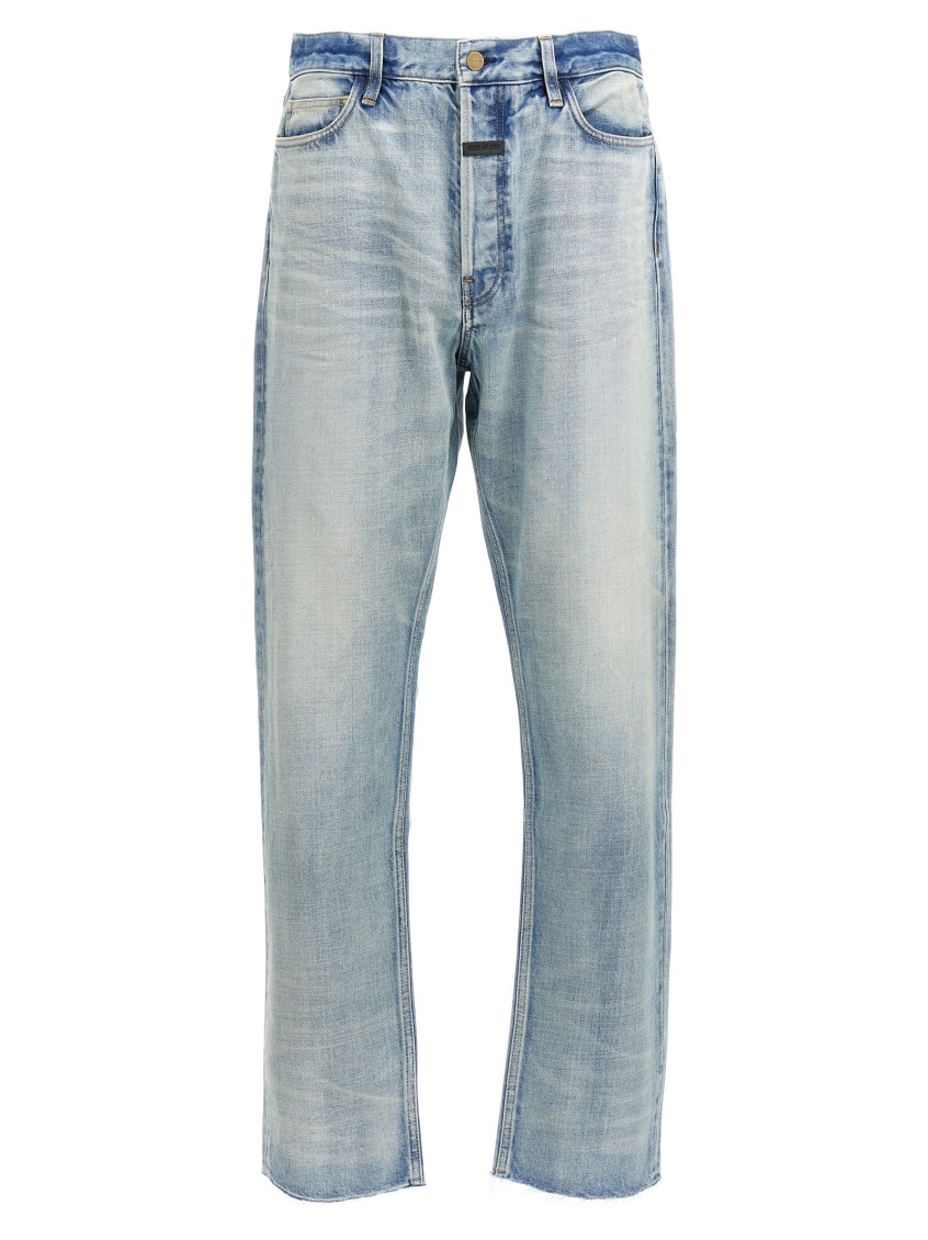 Fear Of God Straight 5 Pocket Jeans Light Blue