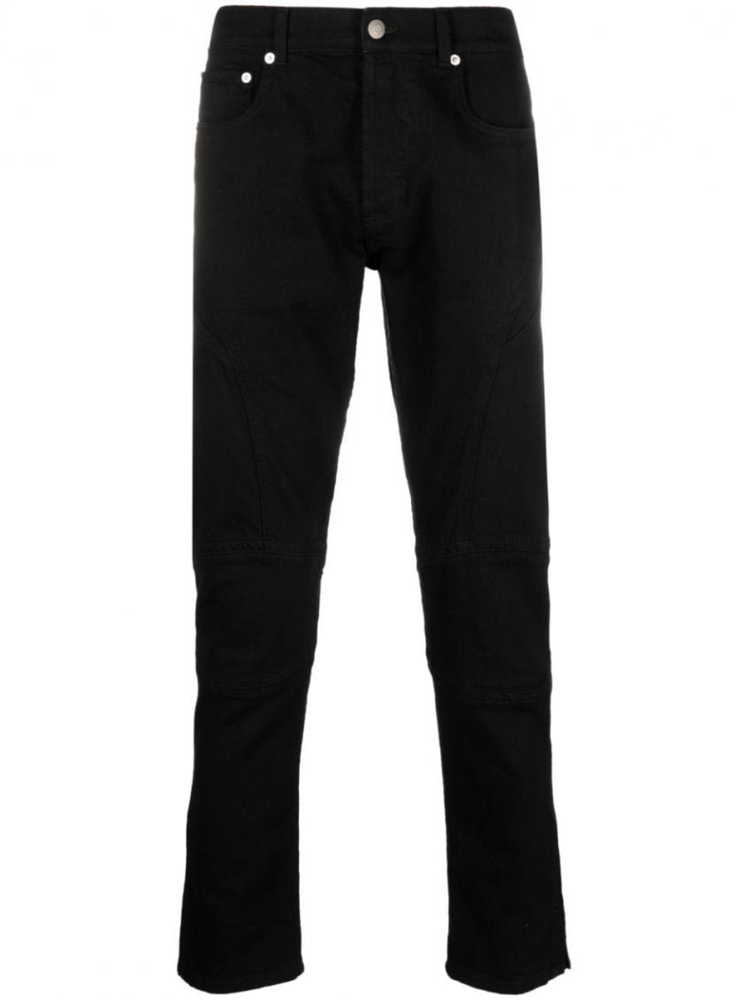 Alexander Mcqueen Trousers Denim Five Pockets In Black