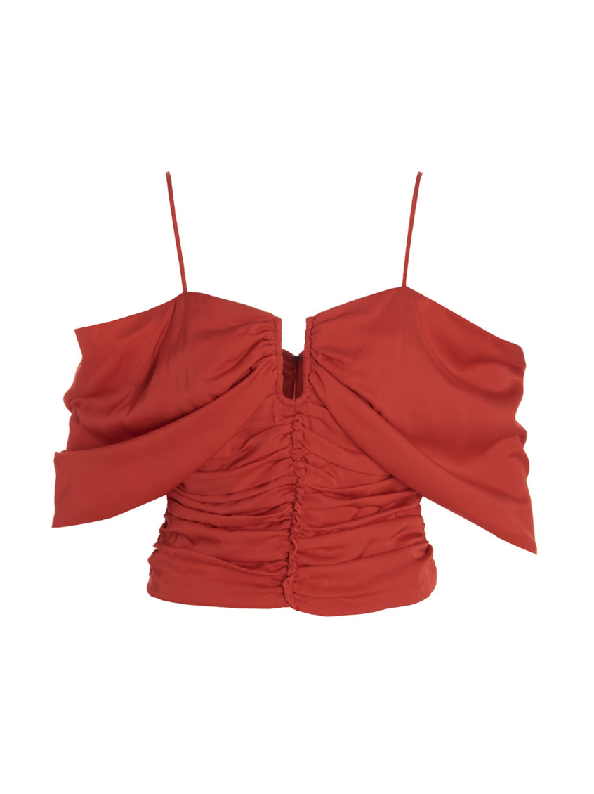 Shop Ungaro Red Amani Top