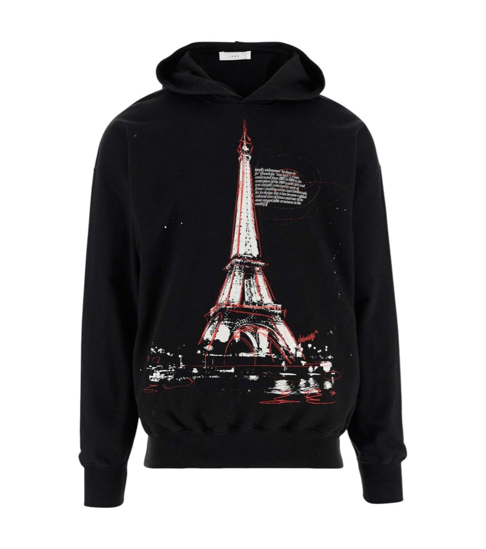 1989 Studio Graphic Print Hoodie In Black