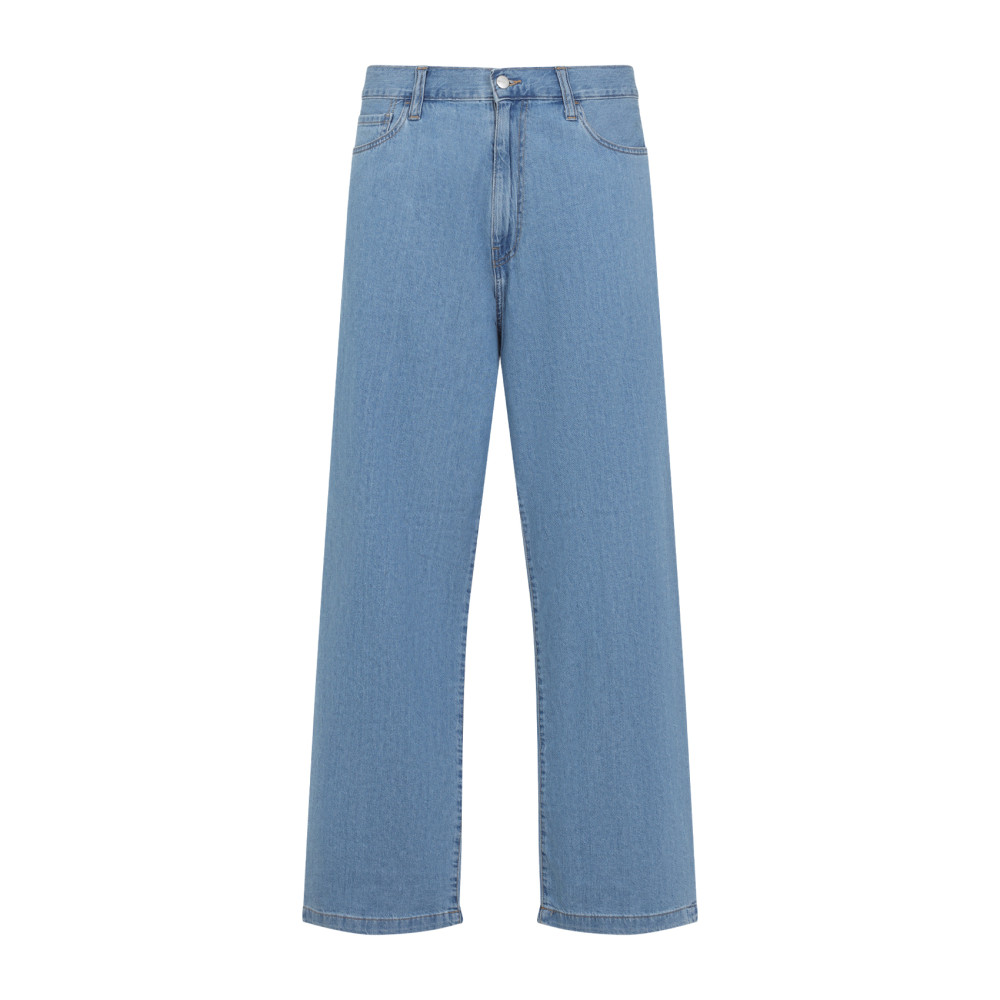Carhartt Loose Tapered Fit 5-pockets Trousers In Blue