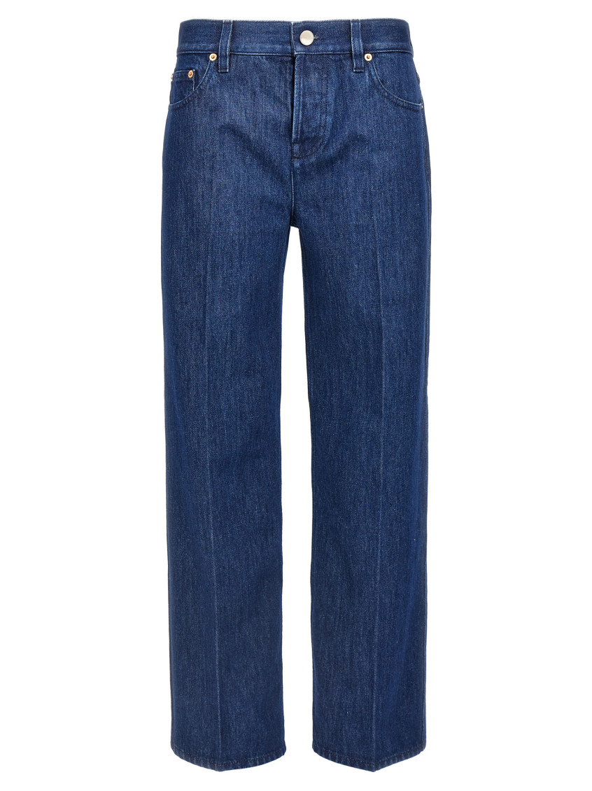 Gucci Certified Cotton Denim Jeans In Blue