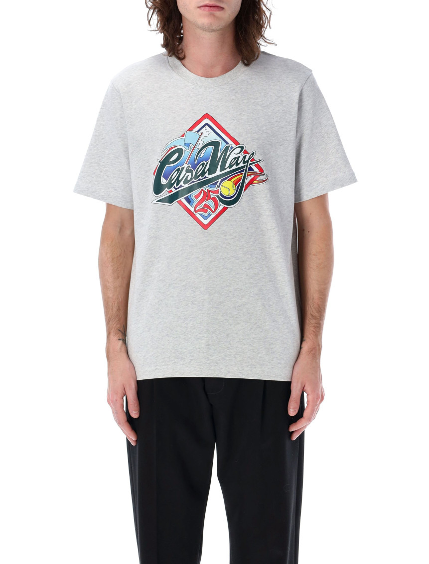 Casablanca Paris Casa Way World Series T-shirt In Multi
