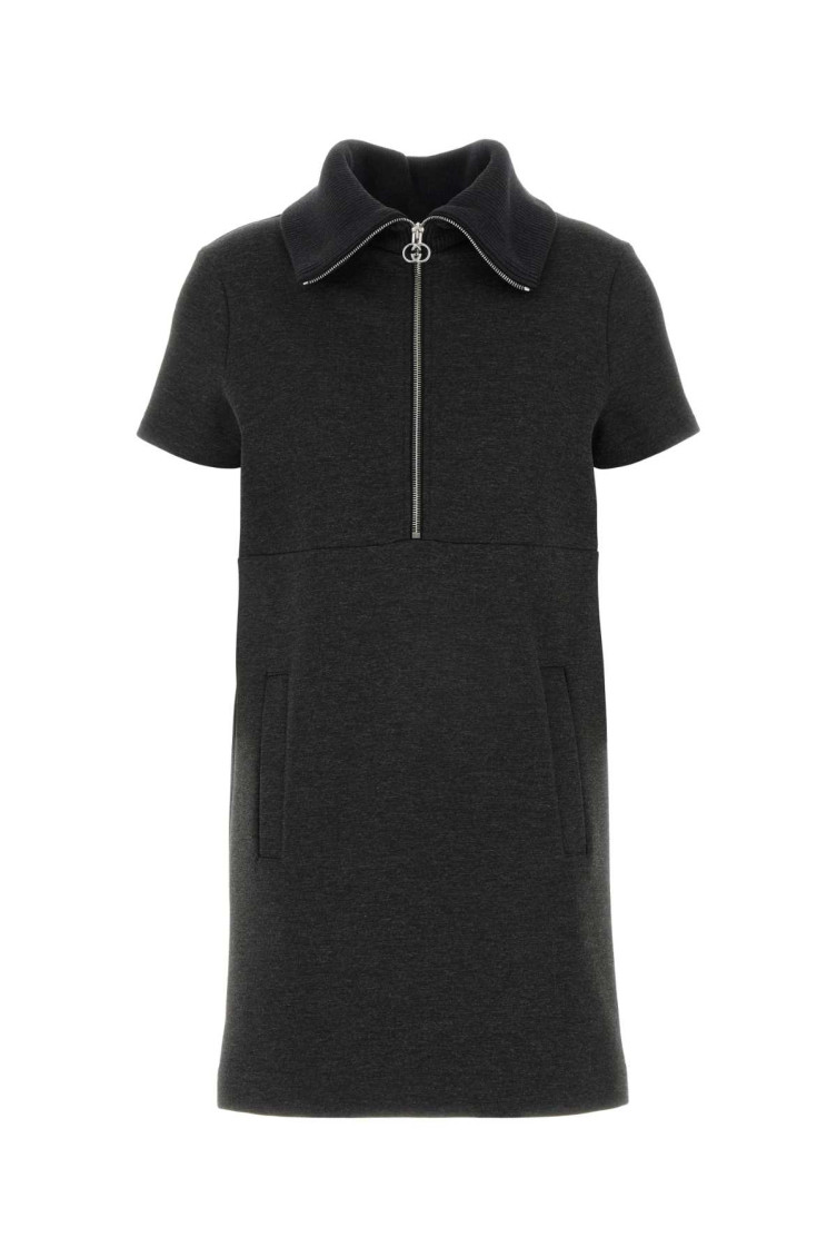 collared black mini dress Holland Cooper Alice Collared Mini Dress Black Sparkle Women's Size 6 main image 1