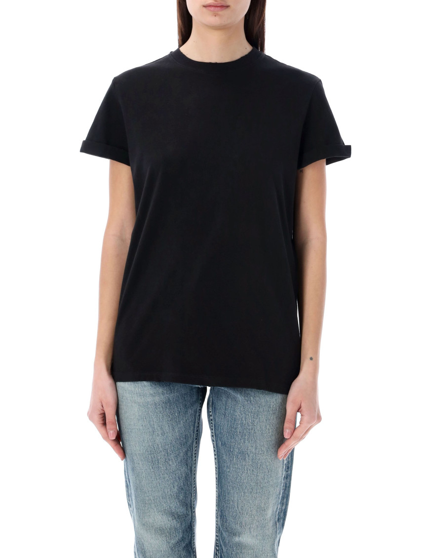 Golden Goose Doris Crew Neck T-shirt In Black